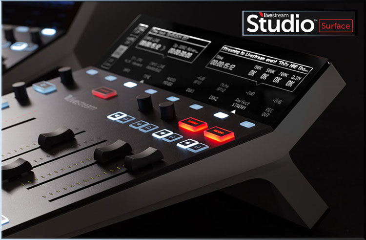 Videolink Canada - Livestream Platinum Reseller - Livestream Studio Control Surface
