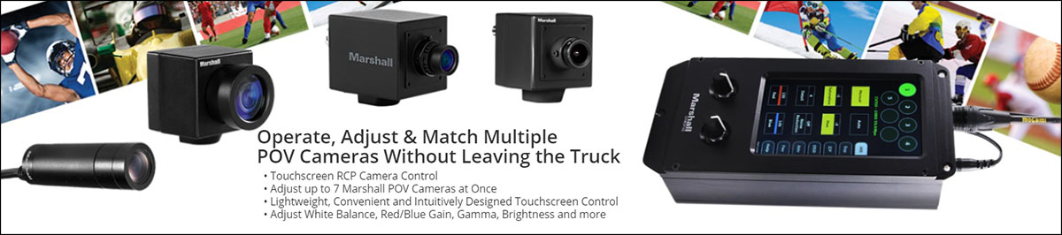 CV-RCP-V2 Touchscreen RCP Multi Camera Control