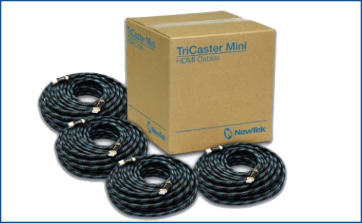 HDMI camera cables for TriCaster Mini or 3Play Mini