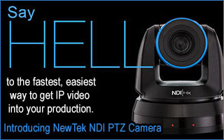 Videolink Canada - NewTek Elite Partner - NewTek NDI PTZ Camera