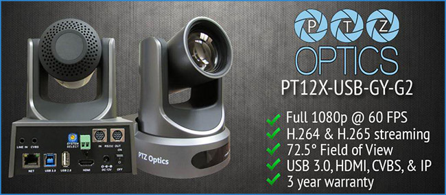 PTZ Optics 12X