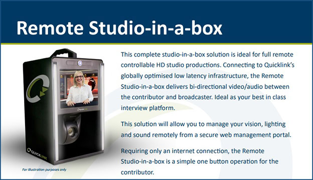 Quicklink Remote Studio-in-a-box